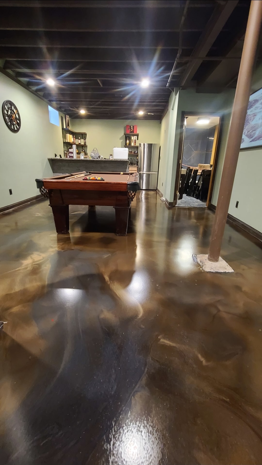 durable best metallic epoxy flooring near me richmond mo high stakes epoxy llc min