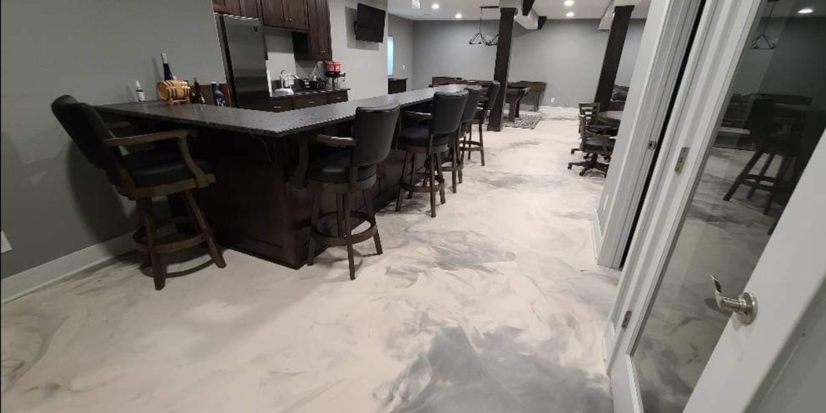 best basement metallic epoxy flooring near me richmond mo high stakes epoxy llc min
